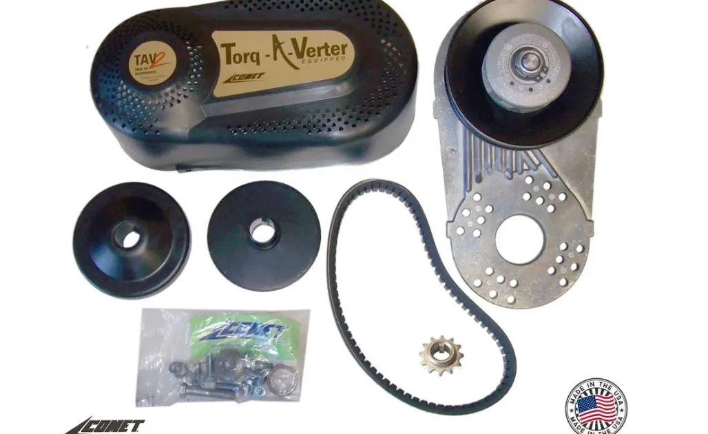 Comet 30 Series TAV2 Torque Converter Kit, 3/4" Bore 10T #420 | GoPowerSports