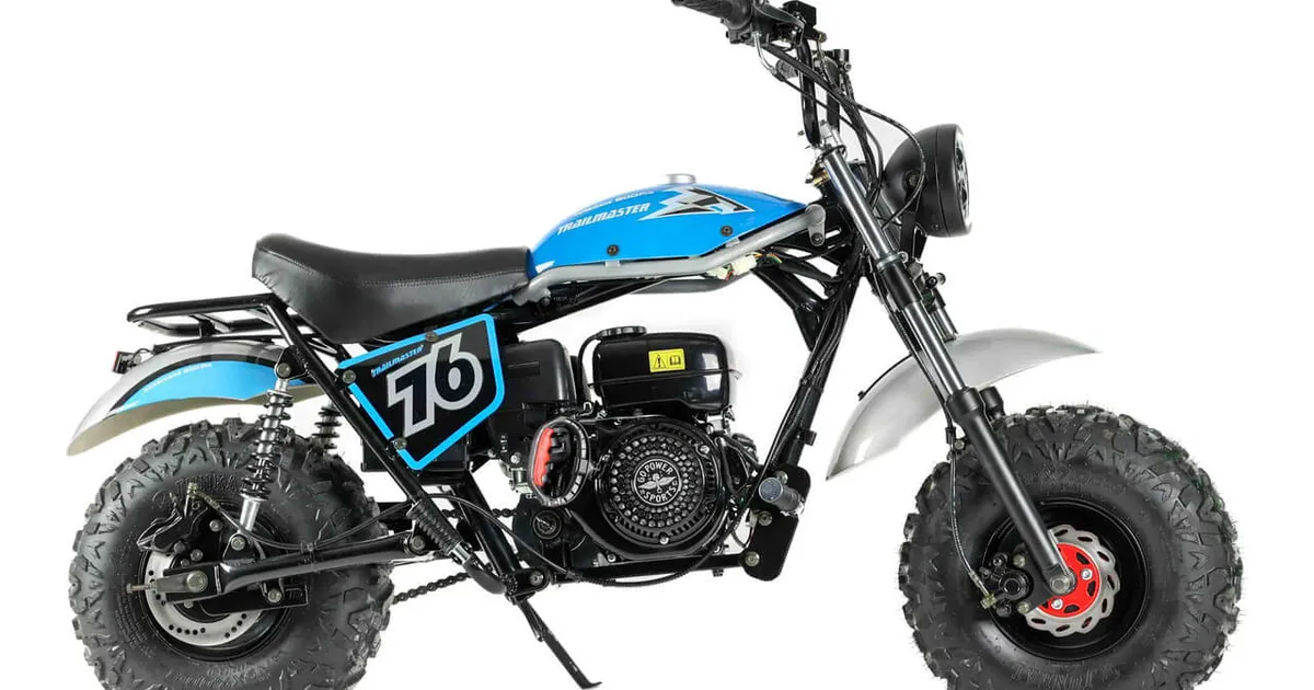 TrailMaster Hurricane 200 Pro Mini Bike - Electric Start